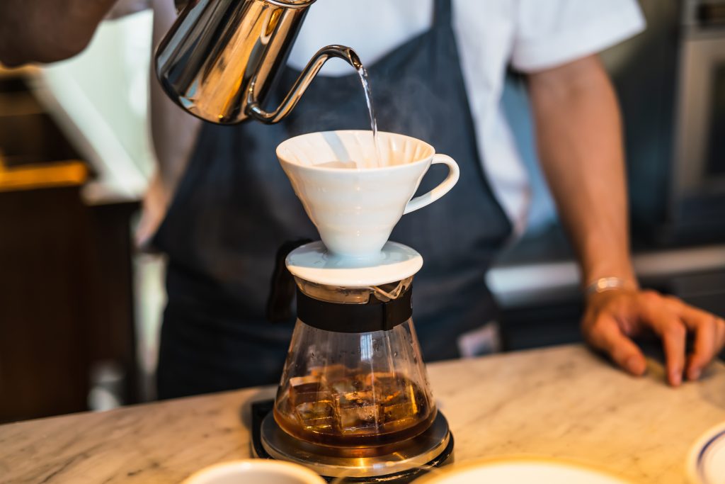 Japanese-style iced coffee