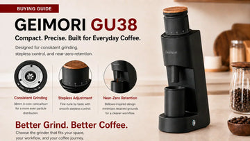 Geimori GU38 Coffee Grinder: Compact Single-Dose Grinder for Better Daily Coffee