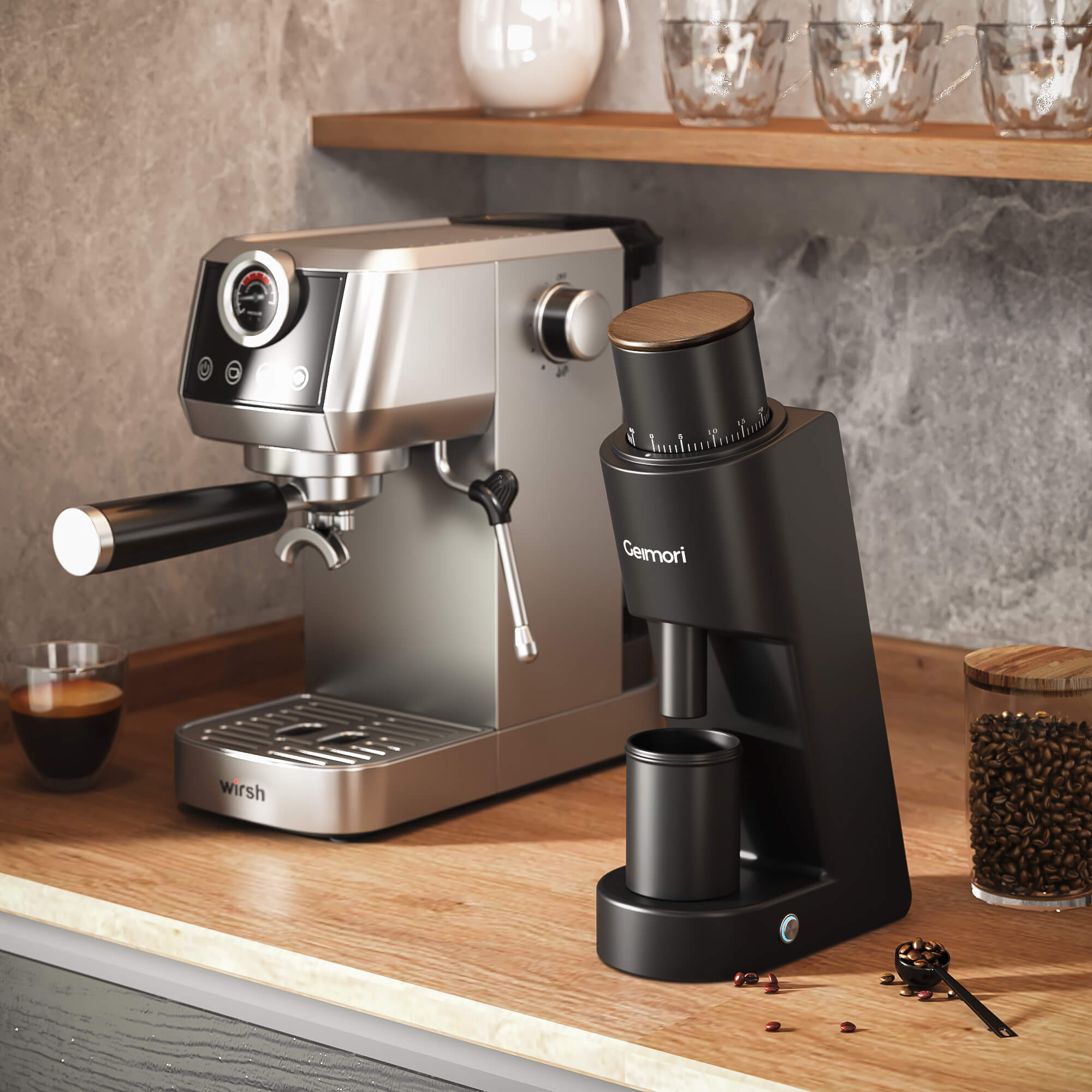 Geimori GU38 Single Dose Coffee Grinder