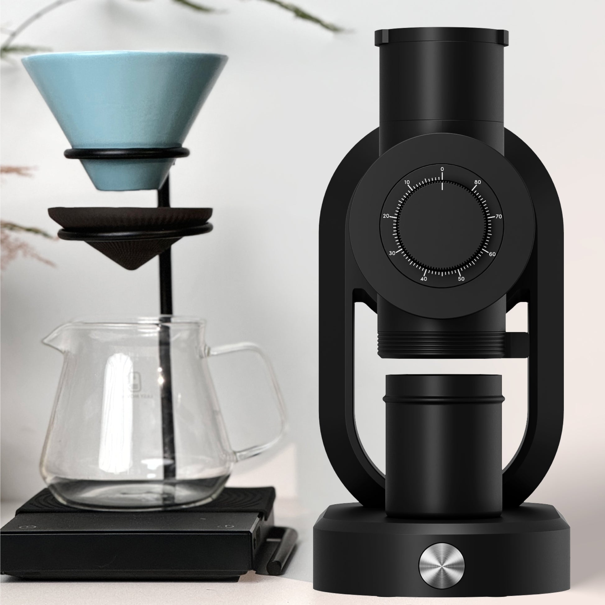 < img src="geimori coffee grinder.jpg" alt="wirsh geimori gu64 with dripper"/>