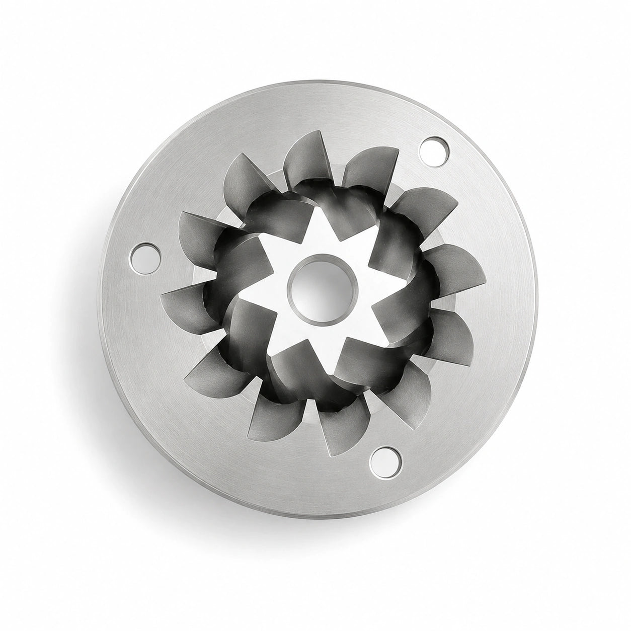 63mm precision coffee grinder burr for Geimori GU63 top view