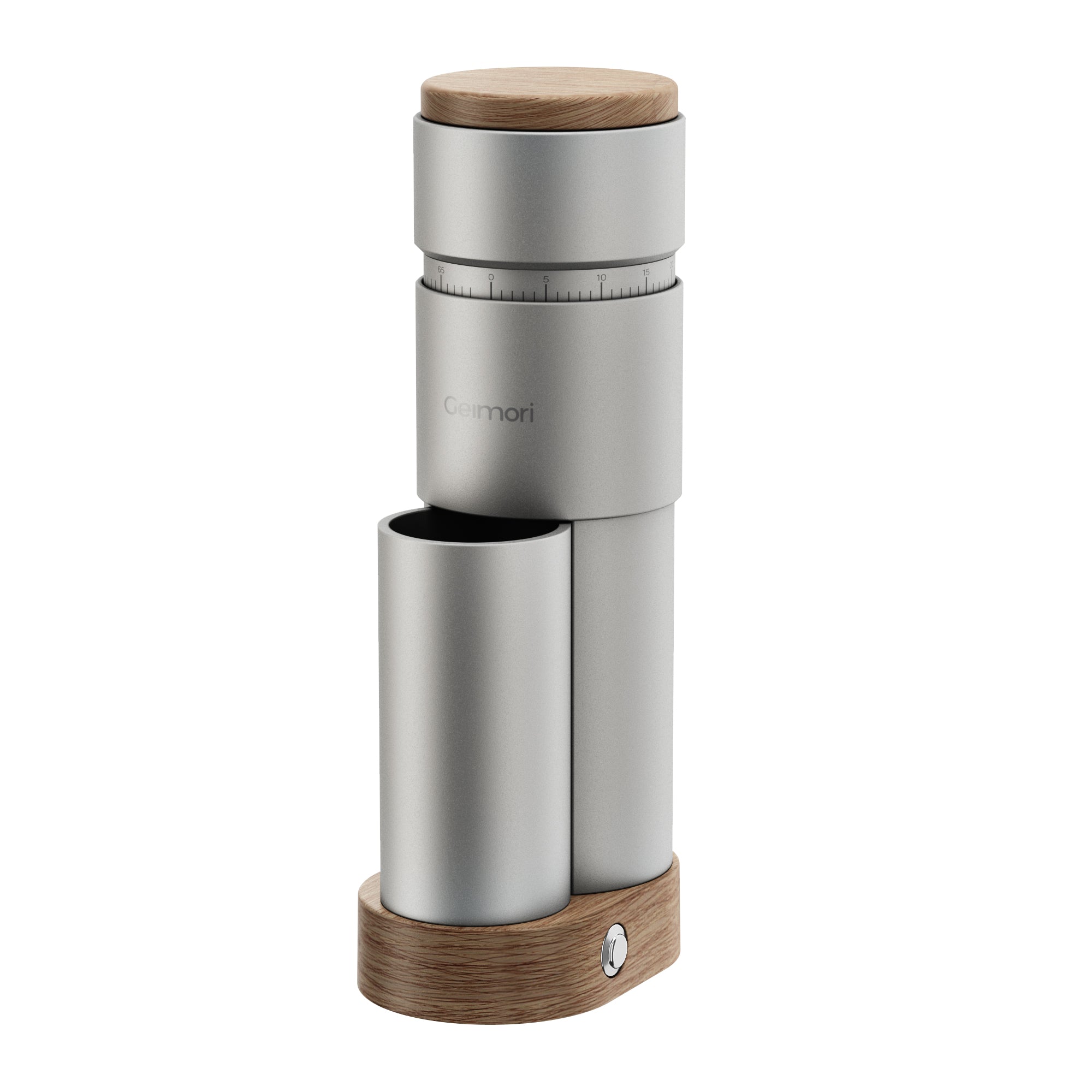 Geimori T38 Plus-The True Pro Grade Portable Coffee Grinder with 38mm Conical Burr, Anti-Static Tech, Stepless Grind Settings, Zero Retention