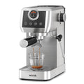 wirsh 20bar espresso machine main side view with a cup