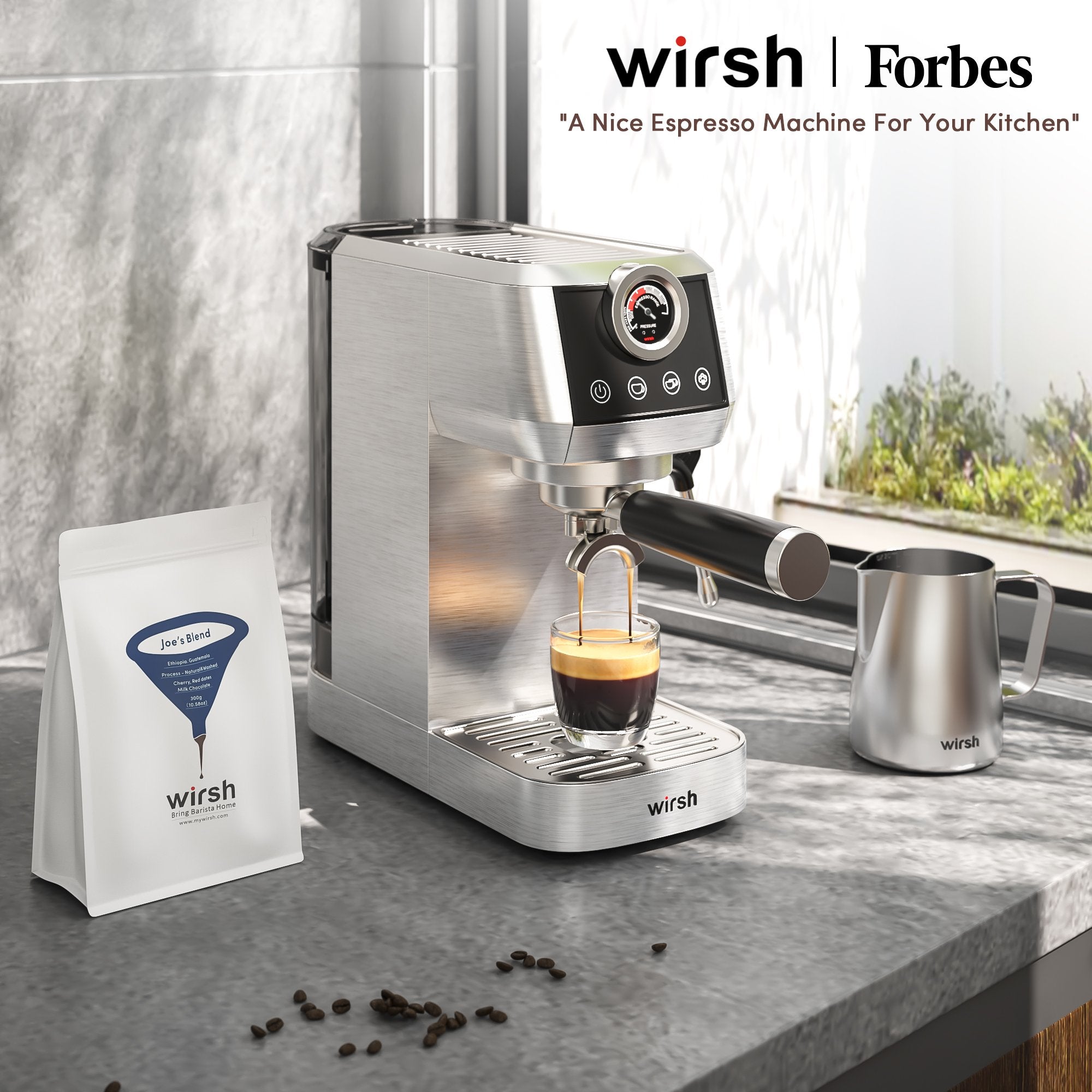 Experience Café Excellence at Home with Wirsh.