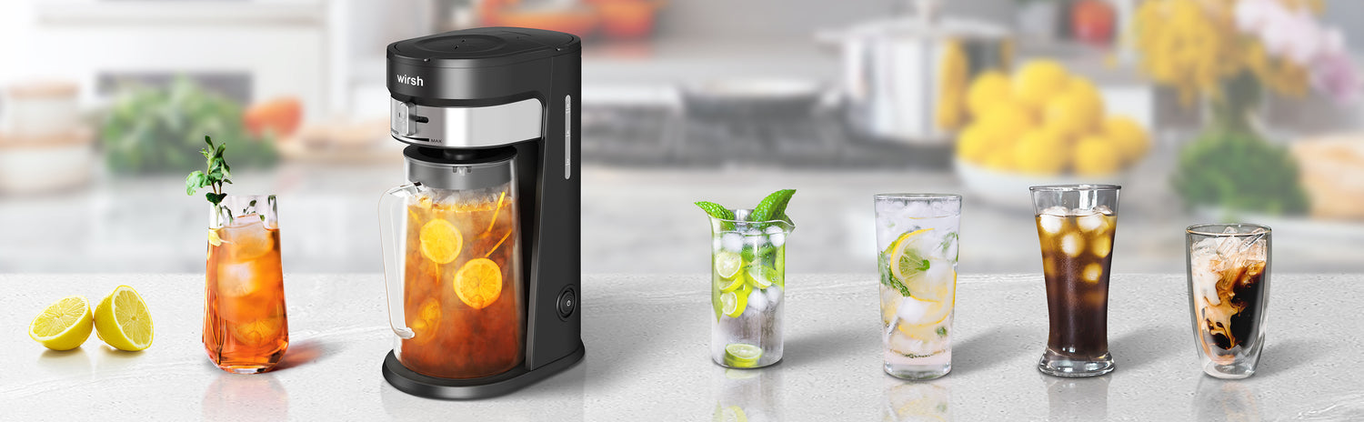 < img src="ice tea coffee maker.jpg" alt="wirsh ice tea coffee maker drinks"/>