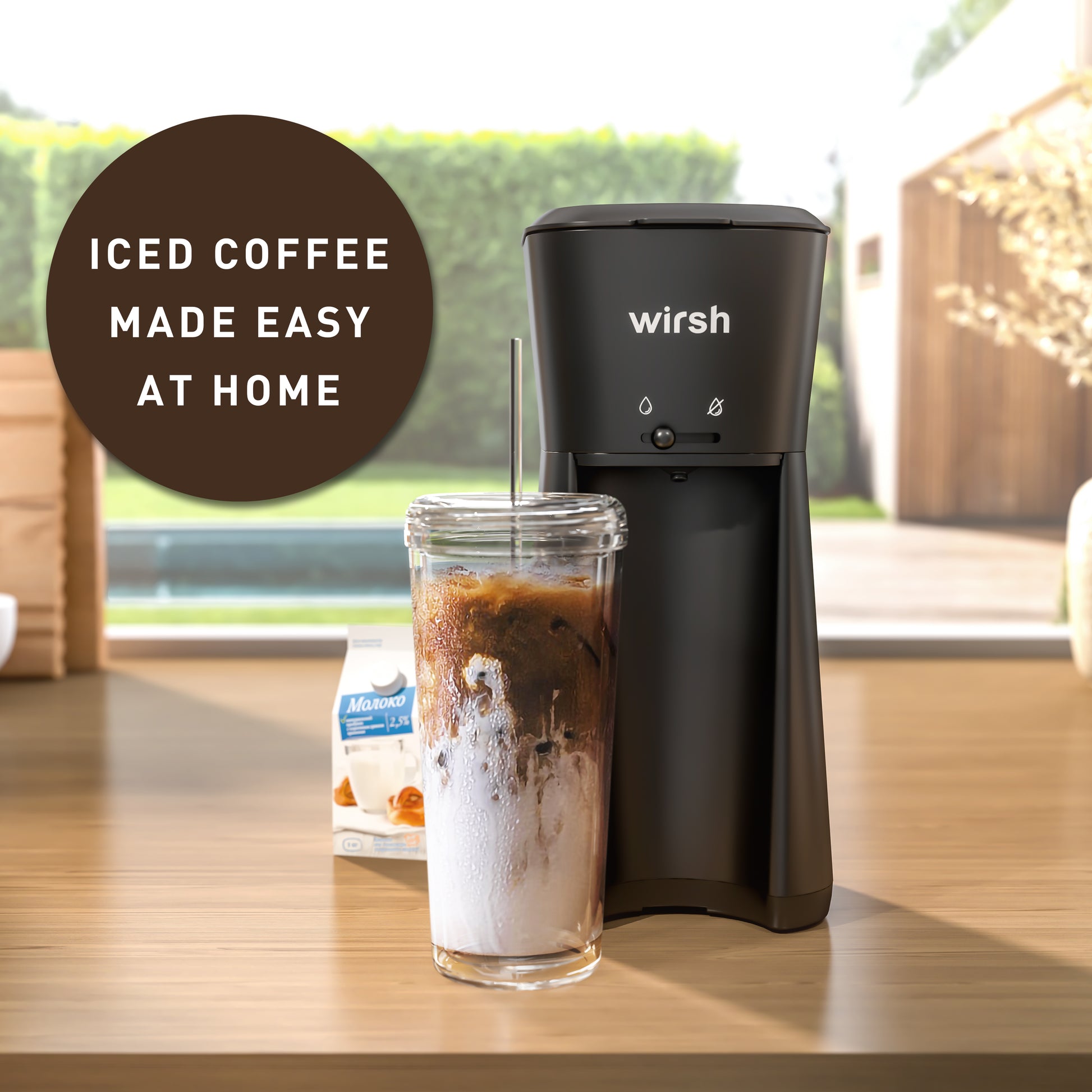 Mr. Coffee Iced and Hot Coffee Maker, Single Serve Machine with 22-Ounce Tumbler